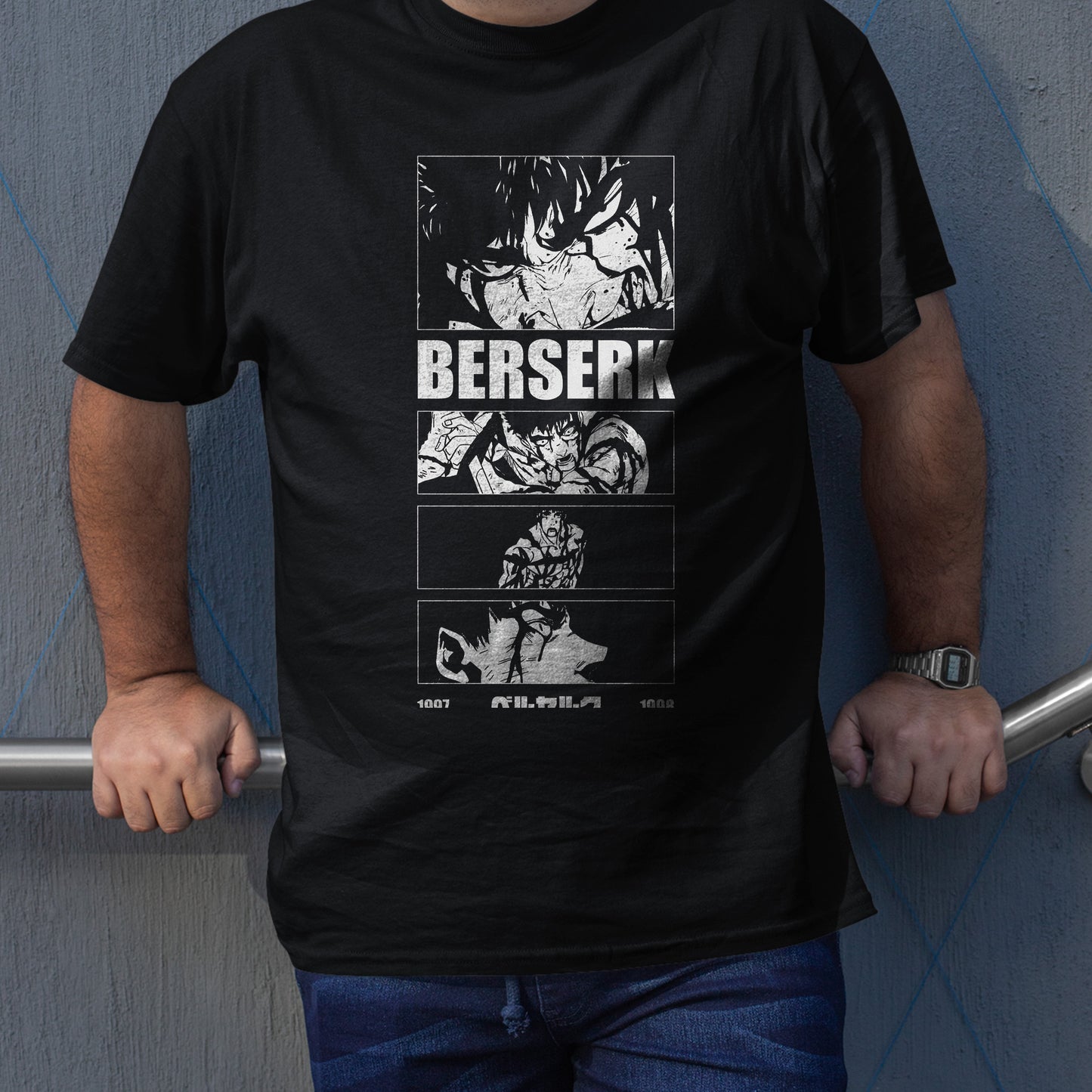 Berserk Shirt, Anime Gym Shirt, Anime Pump Cover, Anime Shirt, Best Anime Shirts