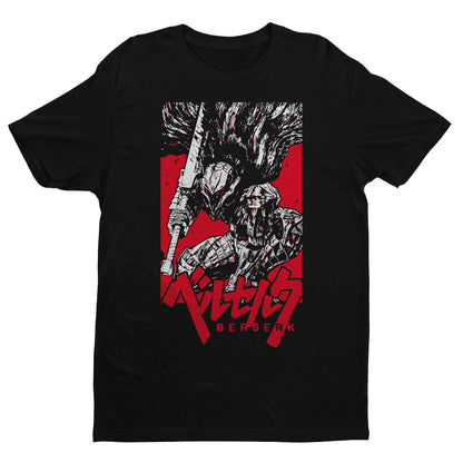 Berserk Blood Shirt, Berserk Shirt, Vintage Berserk Tshirt, Best Anime Tshirt, Anime Shirt, Skull Knight Shirt, Guts Shirt