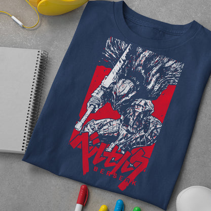 Berserk Blood Shirt, Berserk Shirt, Vintage Berserk Tshirt, Best Anime Tshirt, Anime Shirt, Skull Knight Shirt, Guts Shirt