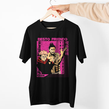 Besto Friendo Itadori Todo JJK Shirt, Besto Friendo Shirt, Black Flash Shirt, JJK Shirt, Jujutsu Kaisen Shirt, Funny Anime Tshirt, Toji Shirt, Itadori Shirt