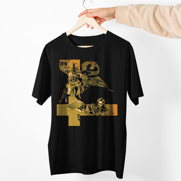 Big Boss & Eva MGS III Snake Eater Unisex T-shirt, Gamer Shirt, Gaming Gift