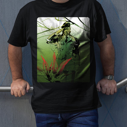 Big Boss Salute | Metal Gear Solid Snake Eater Unisex T-shirt, Gamer Shirt, Gaming Gift