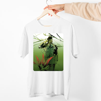 Big Boss Salute | Metal Gear Solid Snake Eater Unisex T-shirt, Gamer Shirt, Gaming Gift