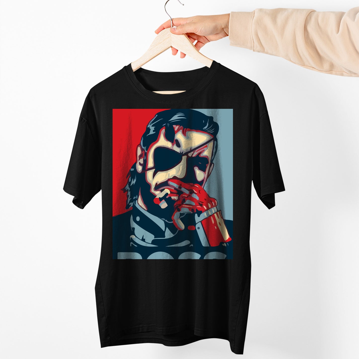 Big Boss Smoking | Metal Gear Solid V Phantom Pain Premium Unisex T-shirt