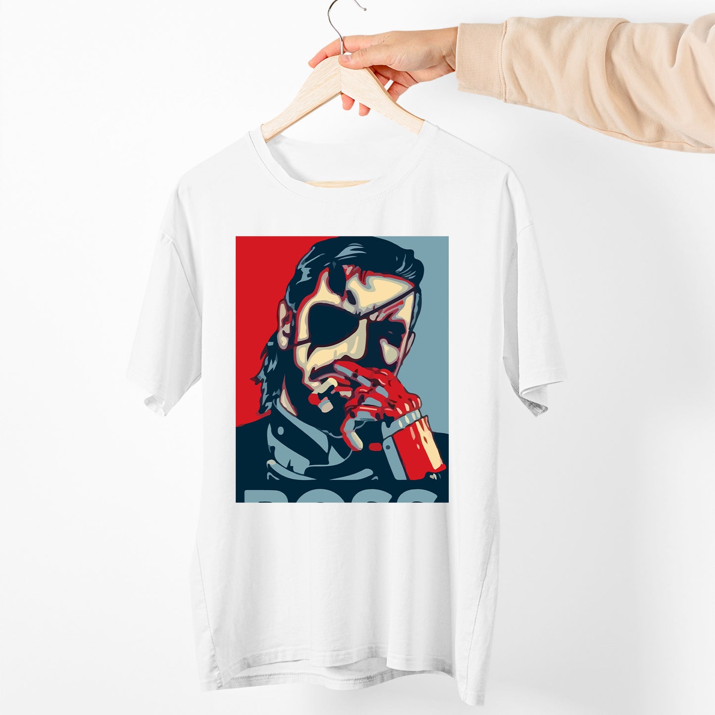 Big Boss Smoking | Metal Gear Solid V Phantom Pain Premium Unisex T-shirt