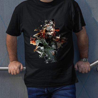 Big Boss With Gun | Metal Gear Solid V Premium Unisex T-shirt
