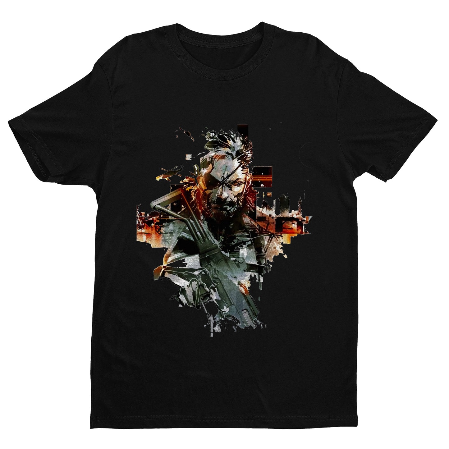 Big Boss With Gun | Metal Gear Solid V Premium Unisex T-shirt