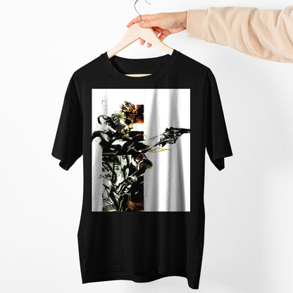 Big Boss With Gun | Metal Gear Solid Premium Unisex T-shirt