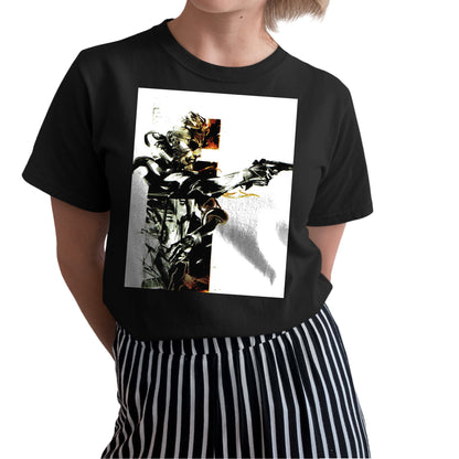Big Boss With Gun | Metal Gear Solid Premium Unisex T-shirt