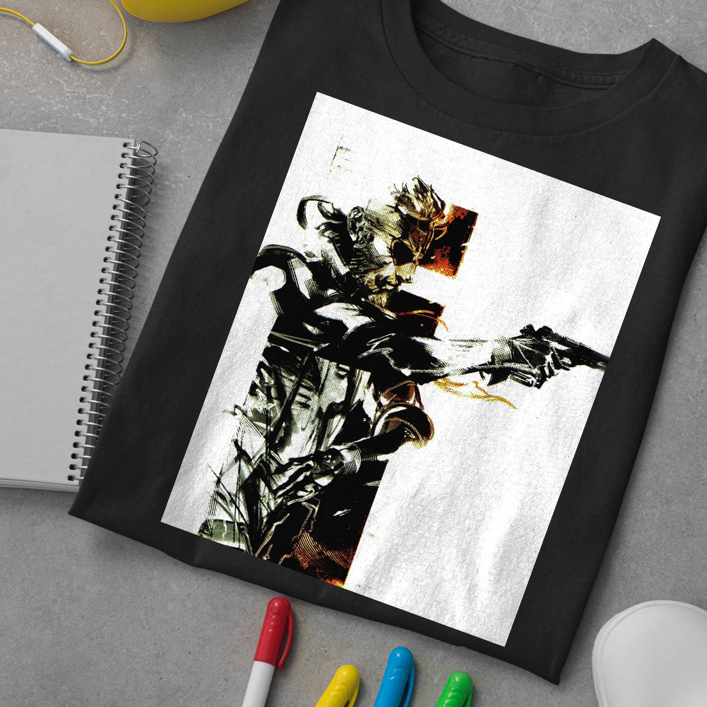 Big Boss With Gun | Metal Gear Solid Premium Unisex T-shirt