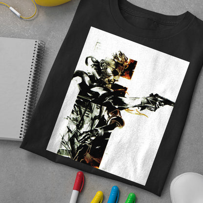 Big Boss With Gun | Metal Gear Solid Premium Unisex T-shirt