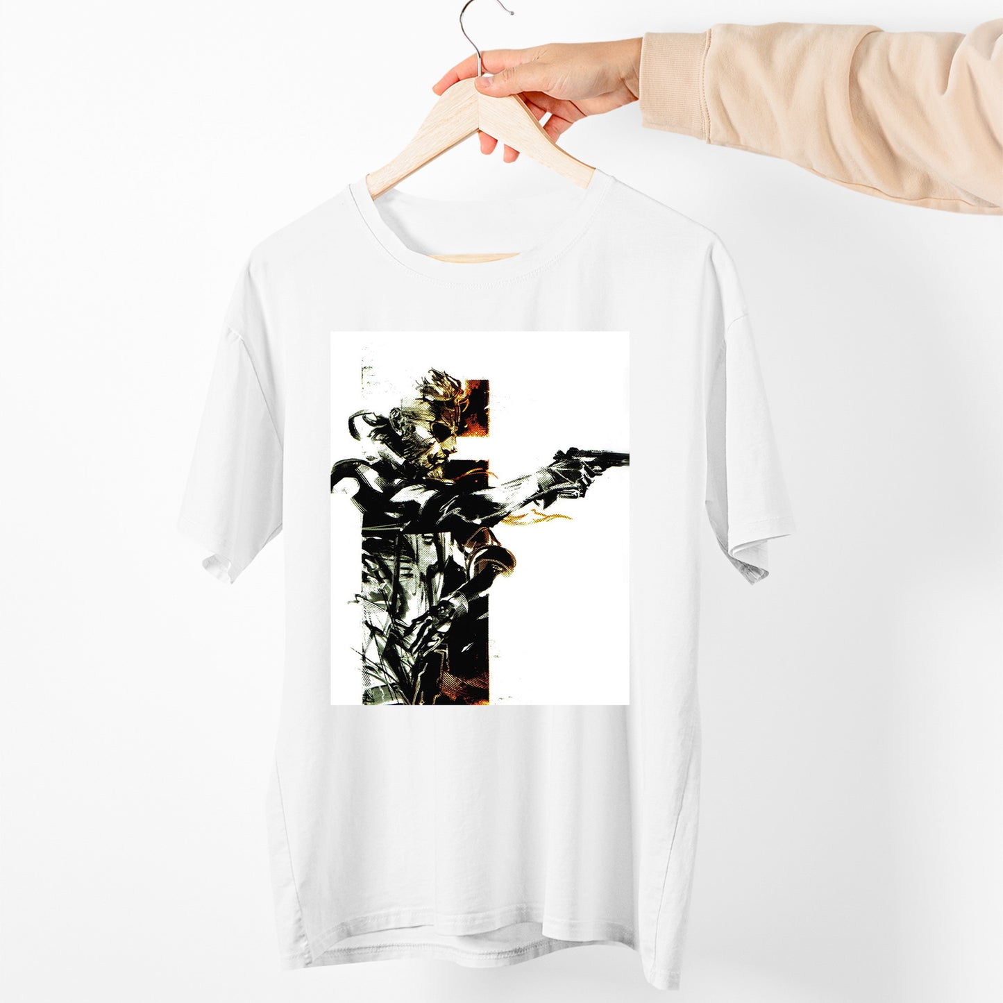 Big Boss With Gun | Metal Gear Solid Premium Unisex T-shirt
