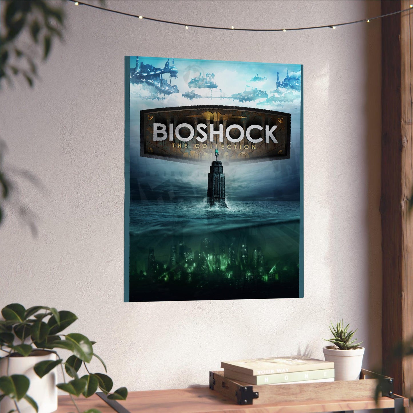 BioShock The Collection poster close-up print detail