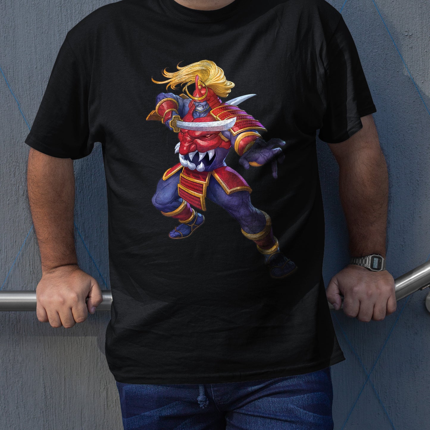 Bishamon Vampire Revival | Capcom's Darkstalkers Premium Unisex T-shirt