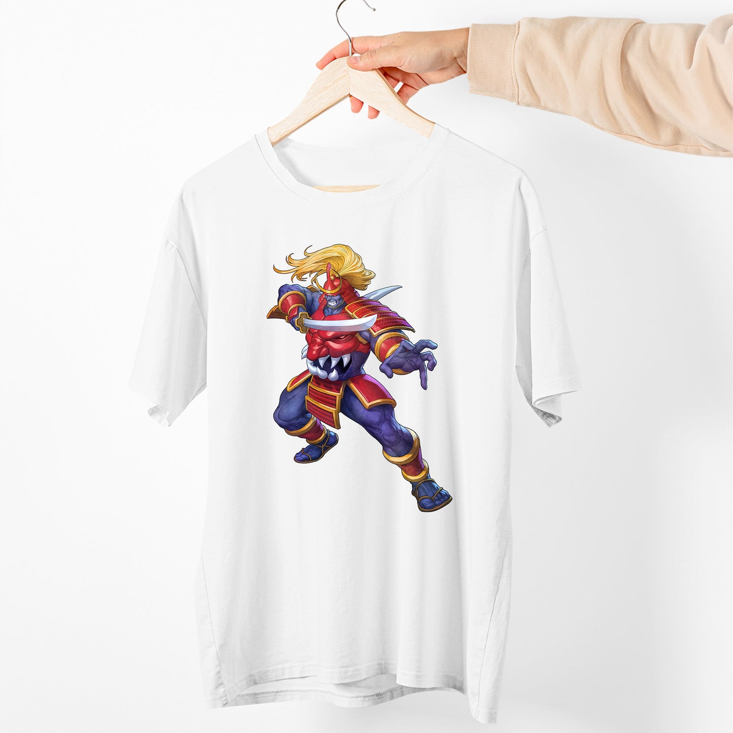 Bishamon Vampire Revival | Capcom's Darkstalkers Premium Unisex T-shirt