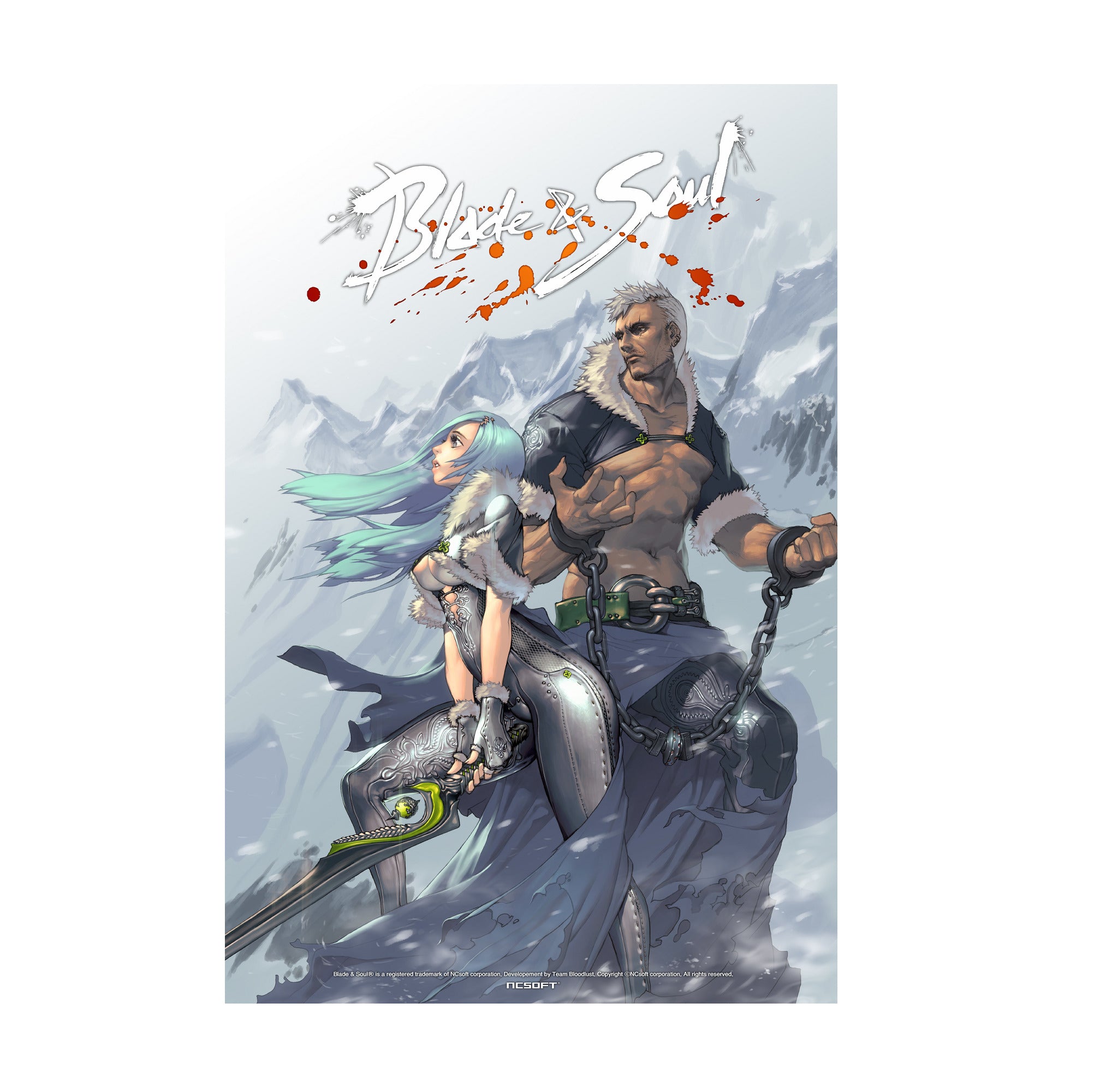 Blade & Soul snowfield promotional art poster