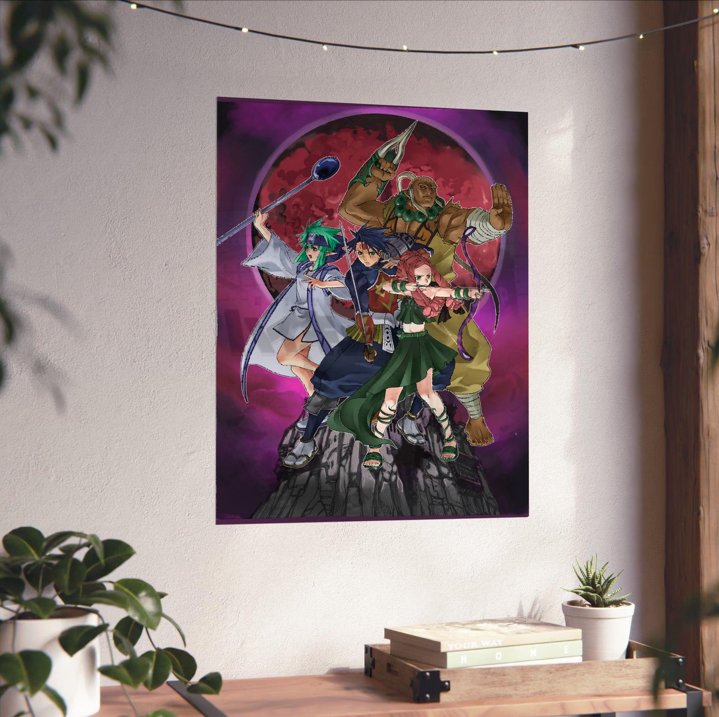 Blade Dancer party promo poster close-up print detail