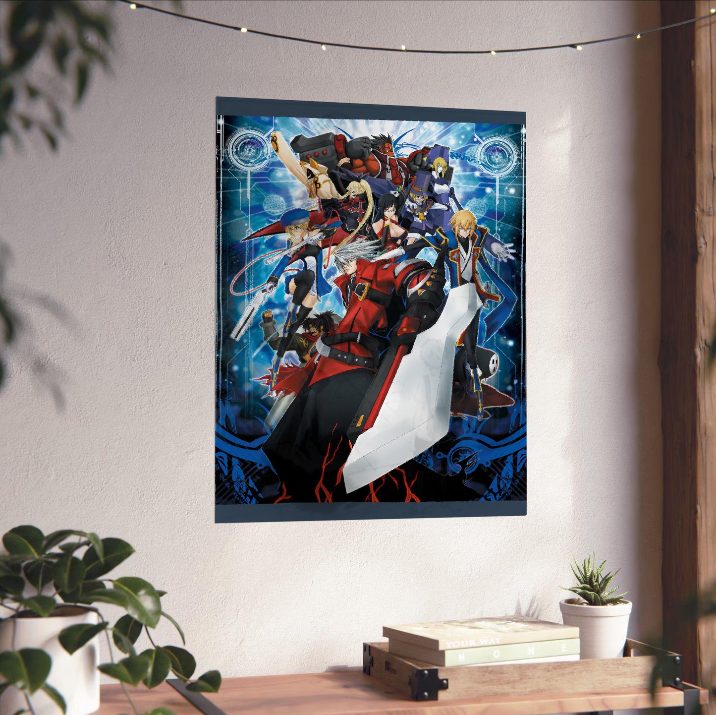 BlazBlue Calamity Trigger cover art poster close-up print detail