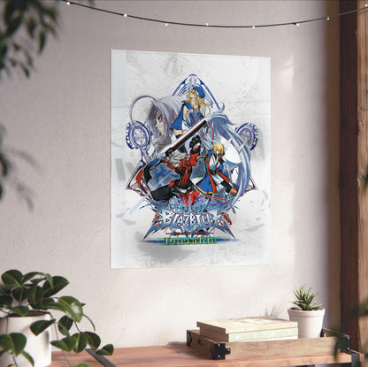BlazBlue Calamity Trigger Portable poster close-up print detail