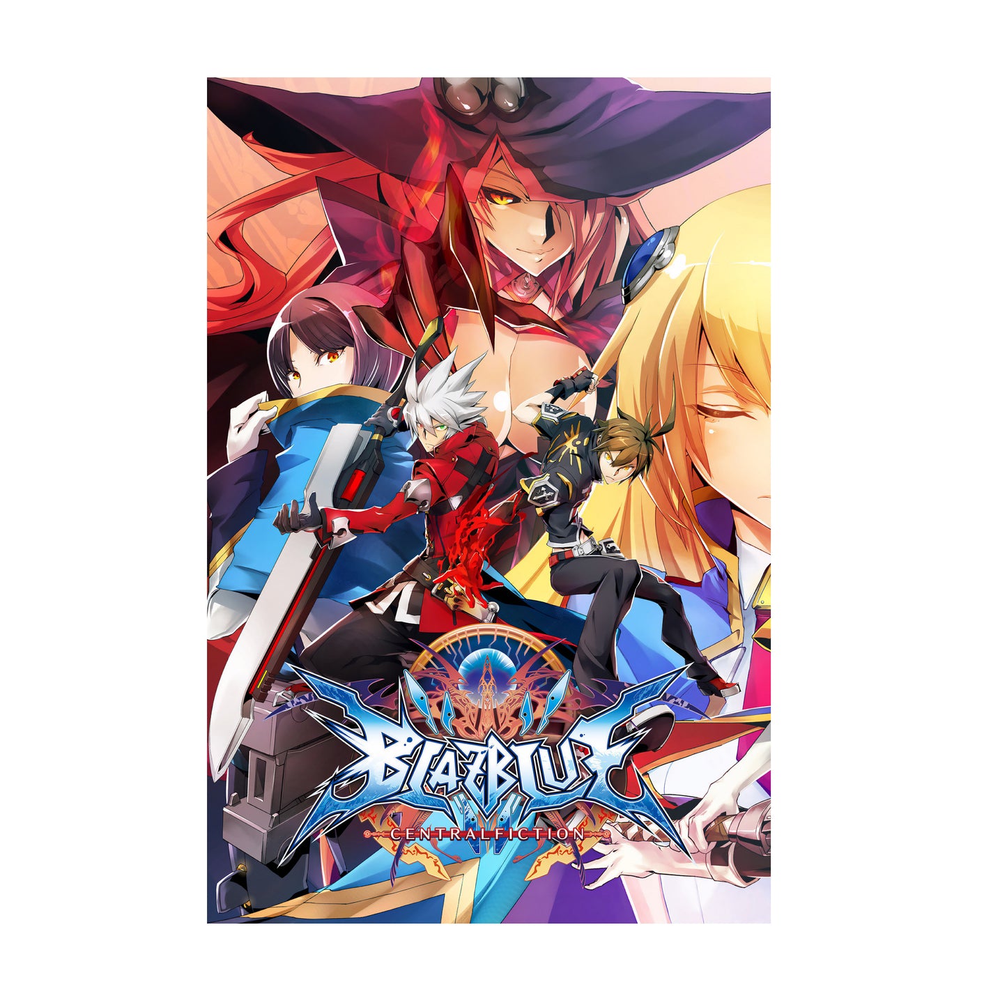 BlazBlue Central Fiction key artwork poster