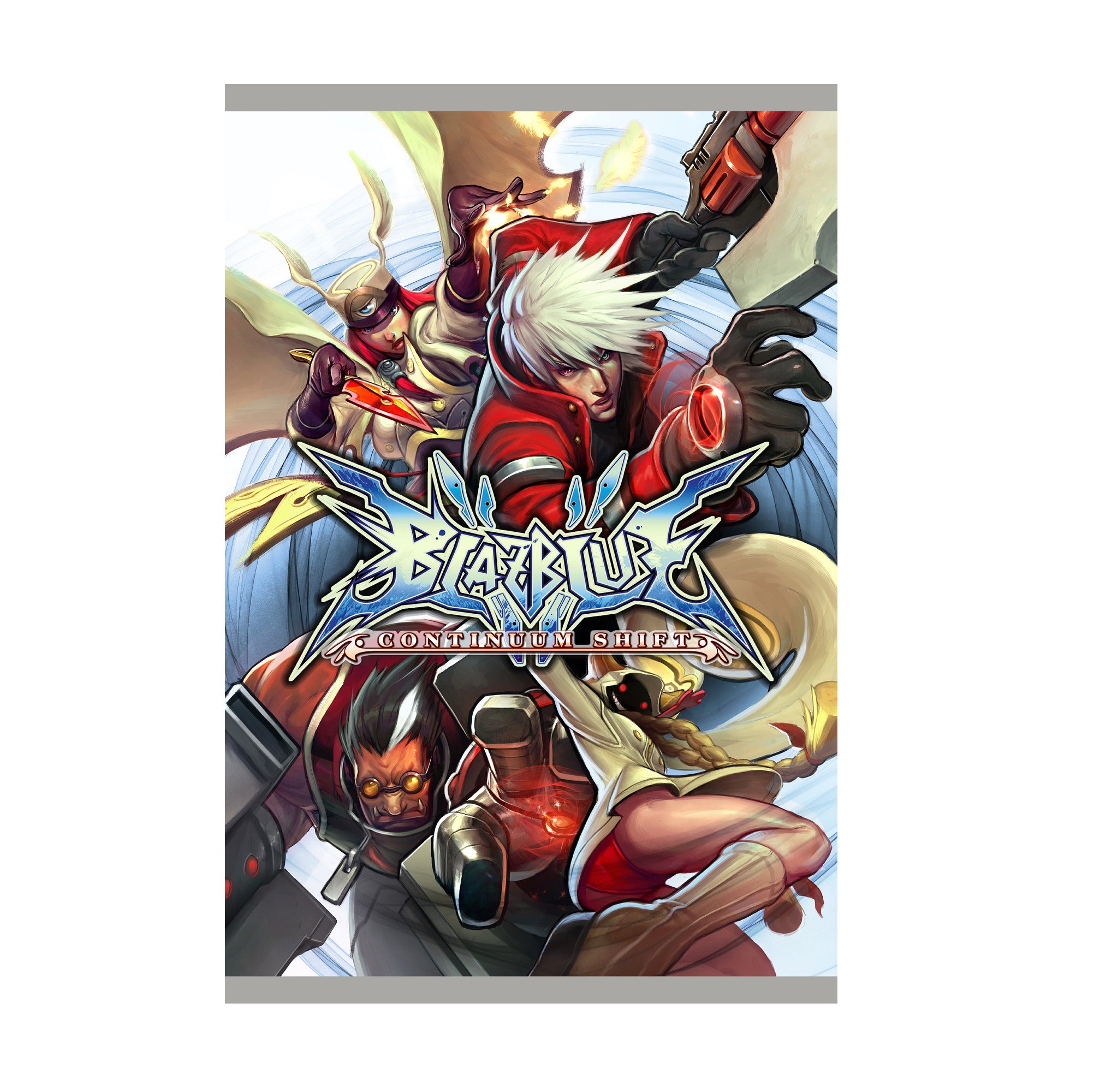 BlazBlue Continuum Shift European box art poster by Alvin Lee