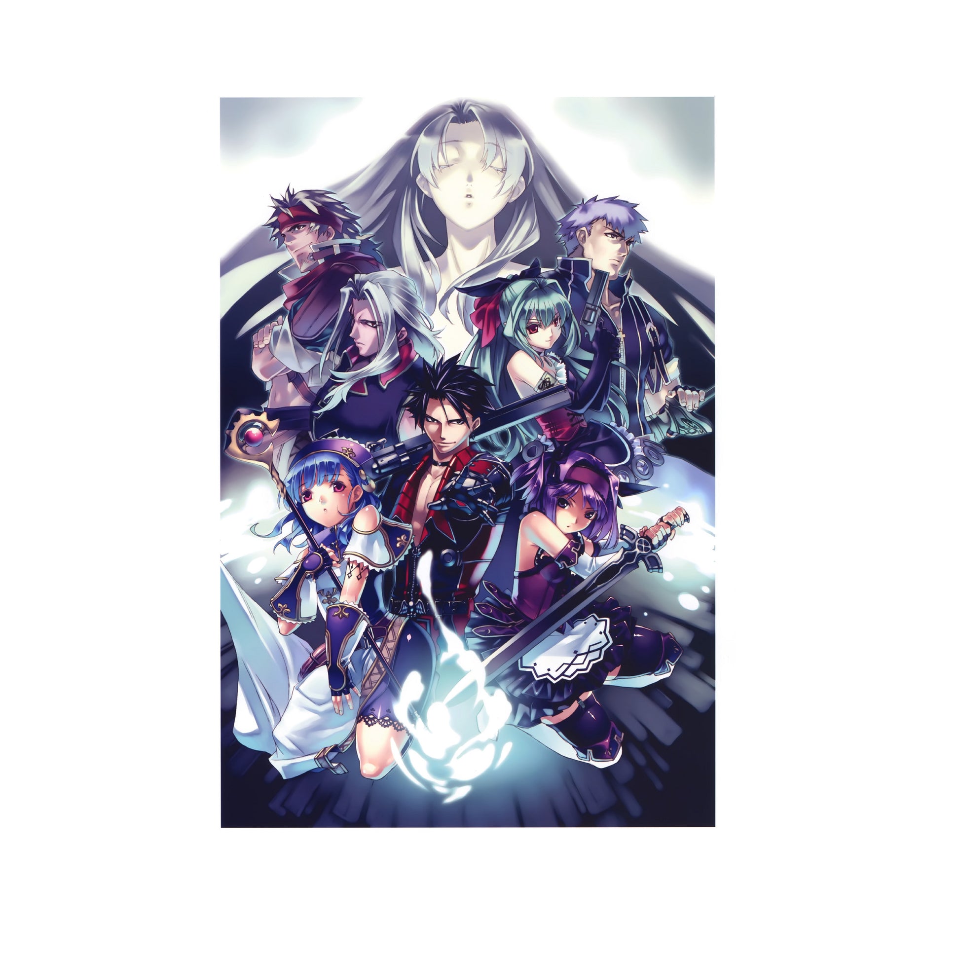 Blazing Souls key art poster by Katsuyuki Hirano