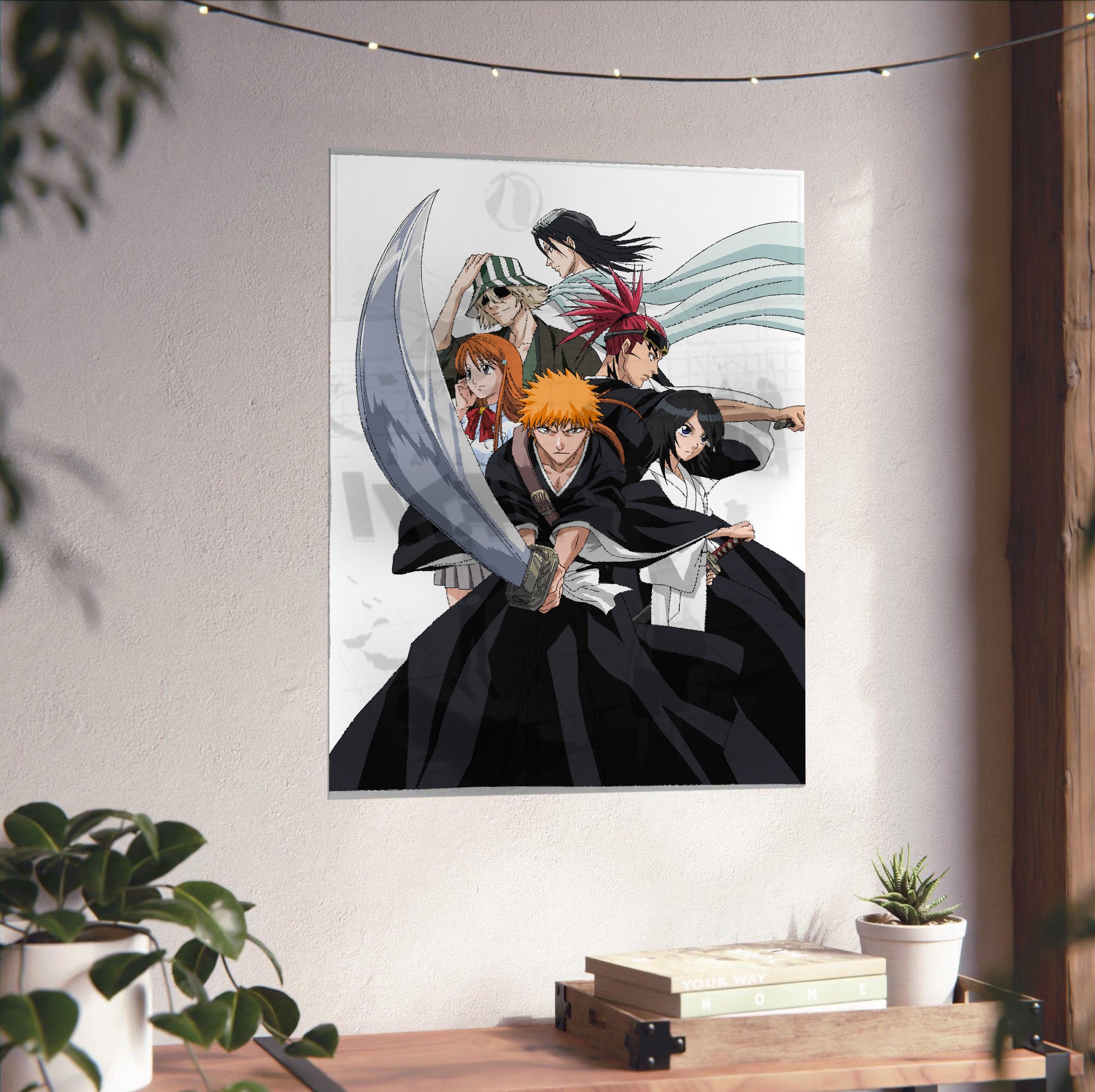 Bleach Shattered Blade poster close-up print detail