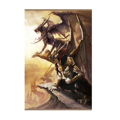 Blood of Bahamut promo artwork poster by Toshitaka Matsuda
