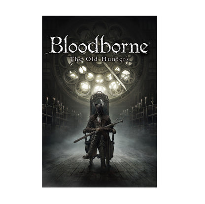 Bloodborne The Old Hunters key art poster