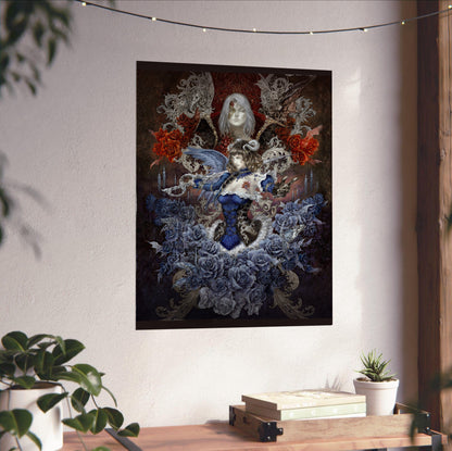 Bloodstained Miriam by Ayami Kojima poster close-up print detail