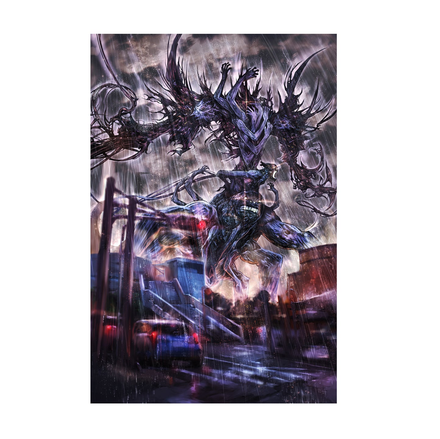 Blue Reflection Yesod art poster print