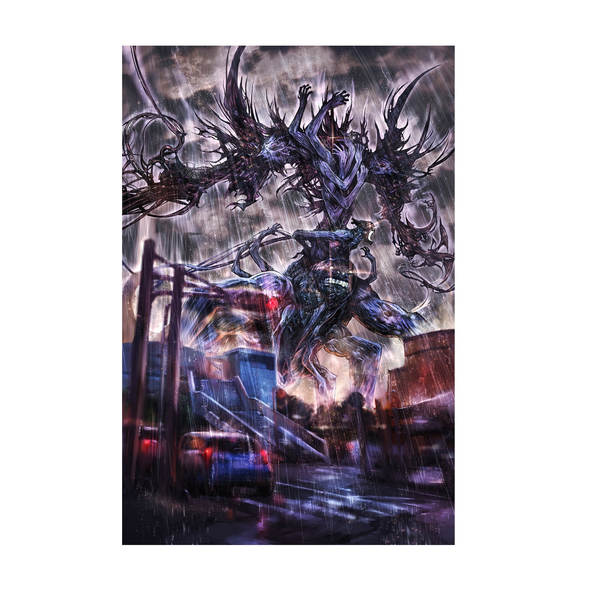 Blue Reflection Yesod art poster print