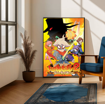 Boktai 2 Solar Boy Django poster on a living room wall
