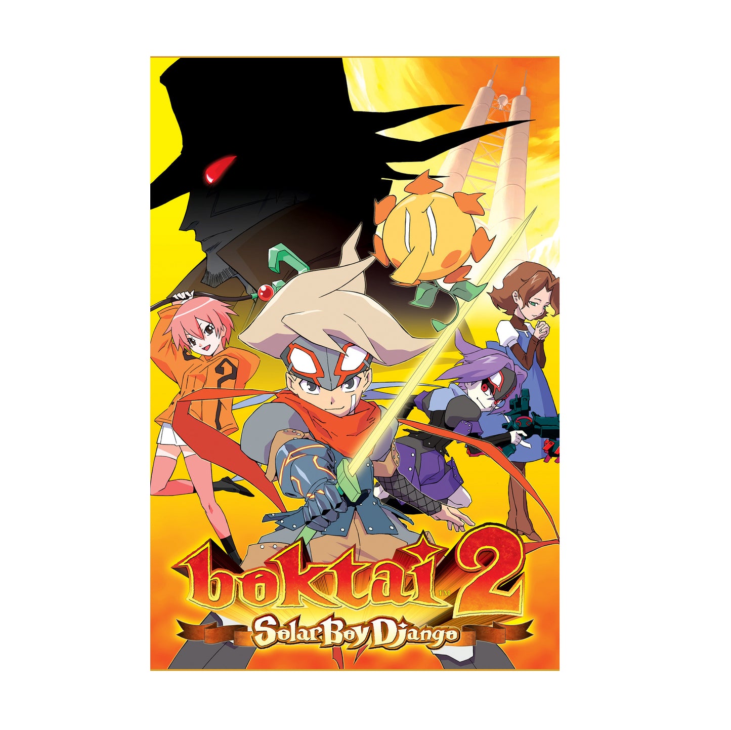Boktai 2 Solar Boy Django key art poster print