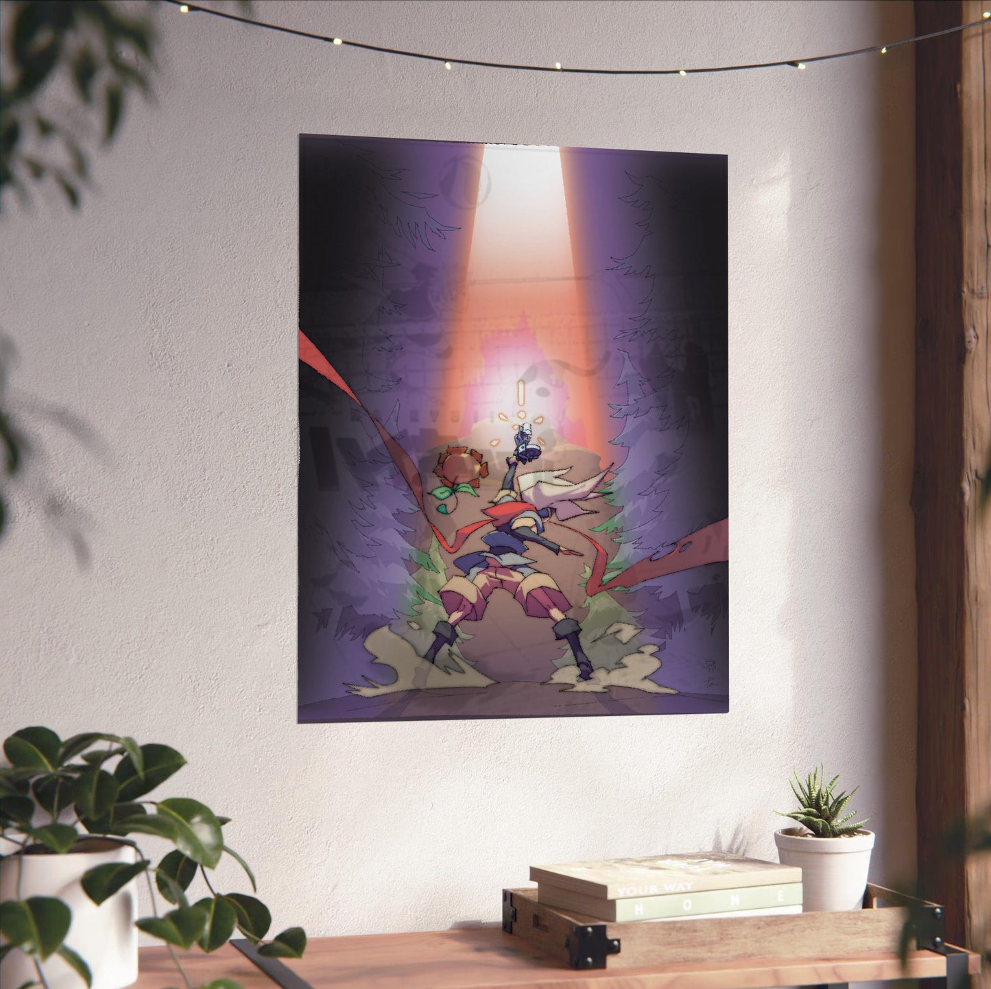 Boktai The Sun Is in Your Hand poster close-up print detail