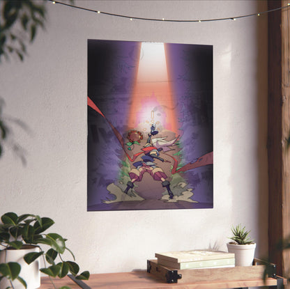 Boktai The Sun Is in Your Hand poster close-up print detail