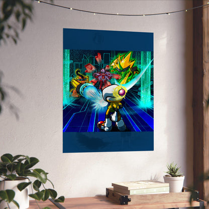 Bomberman 2 artwork poster close-up print detail