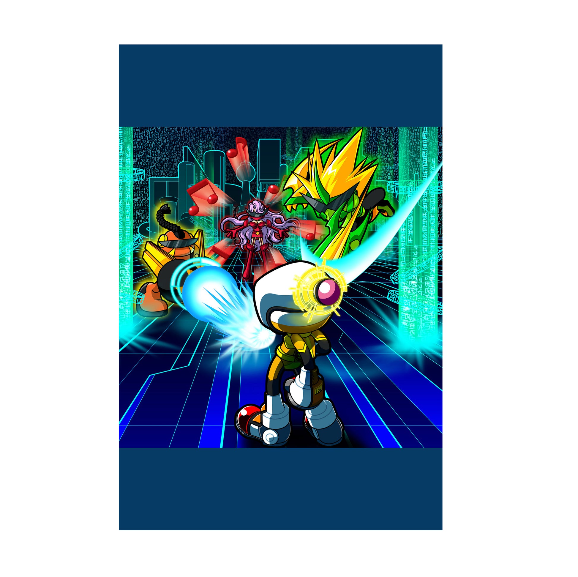Bomberman 2 official artwork poster print