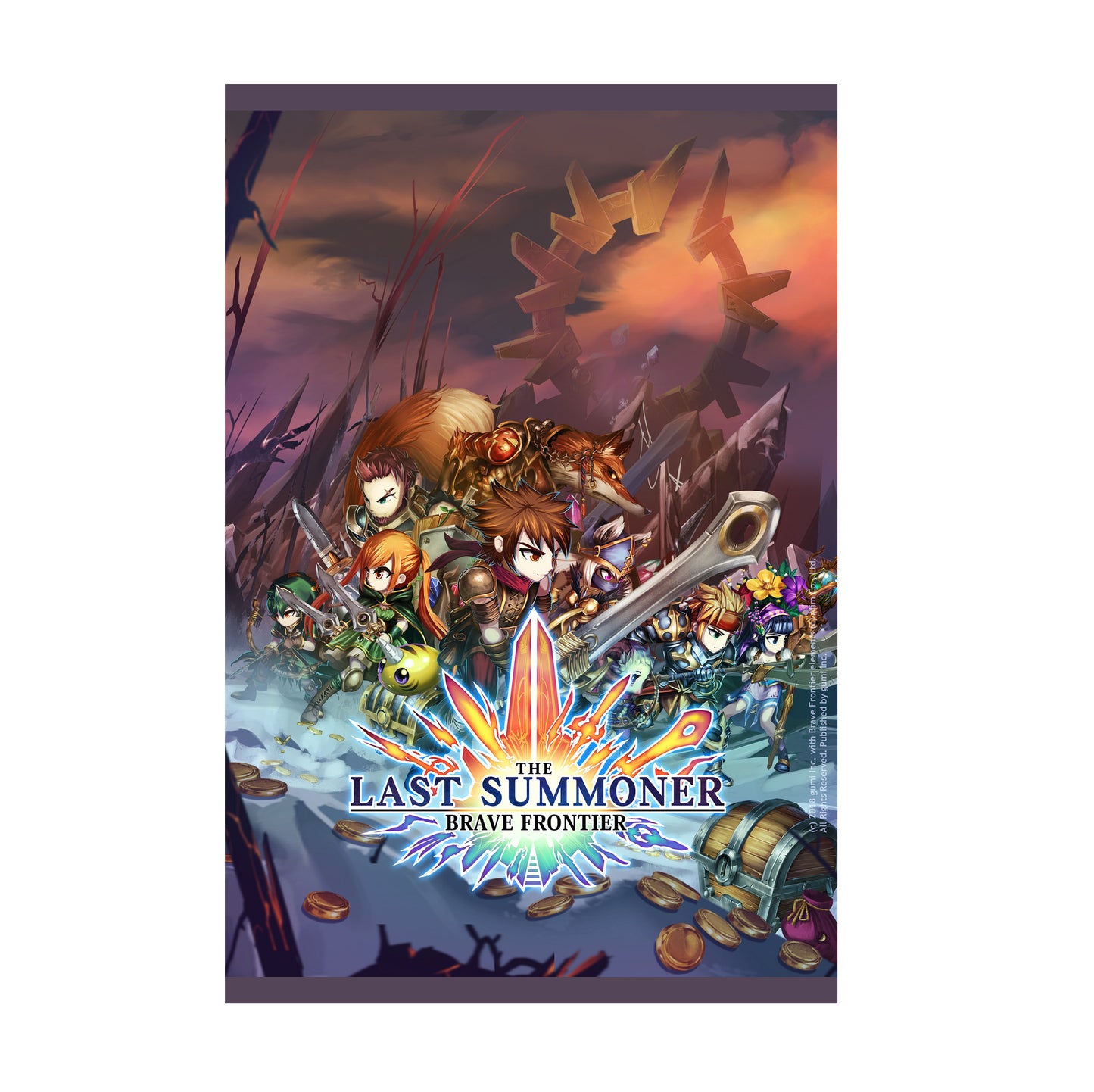 Brave Frontier The Last Summoner key art poster print