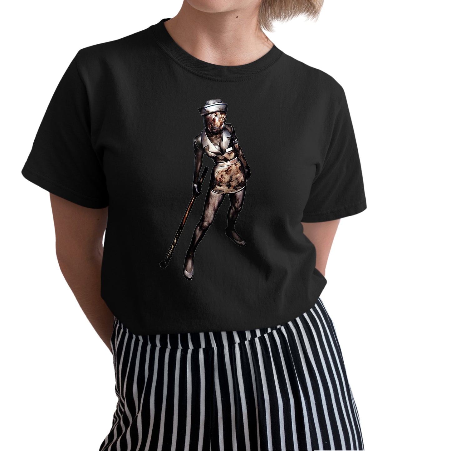 Bubble Head Nurse Silence Hill Unisex T-shirt, Gamer Shirt, Gaming Gift