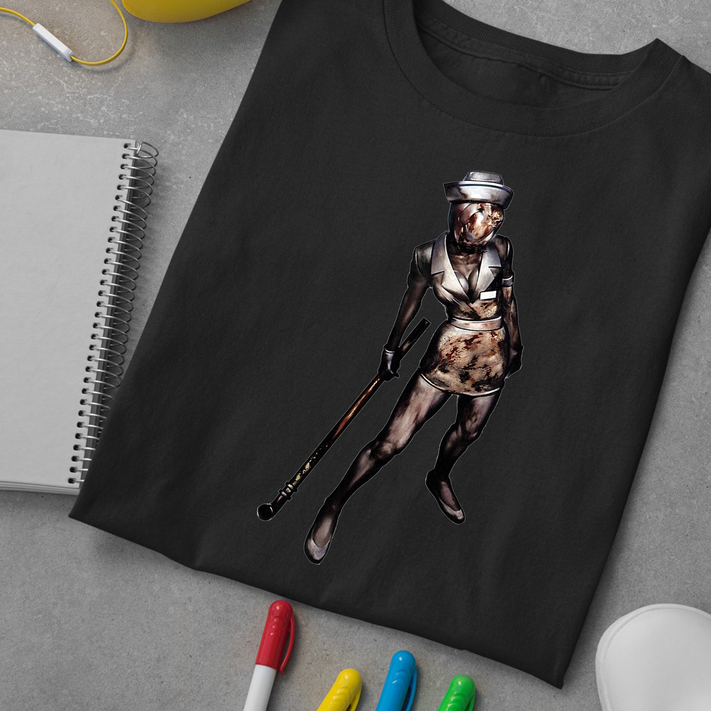 Bubble Head Nurse Silence Hill Unisex T-shirt, Gamer Shirt, Gaming Gift