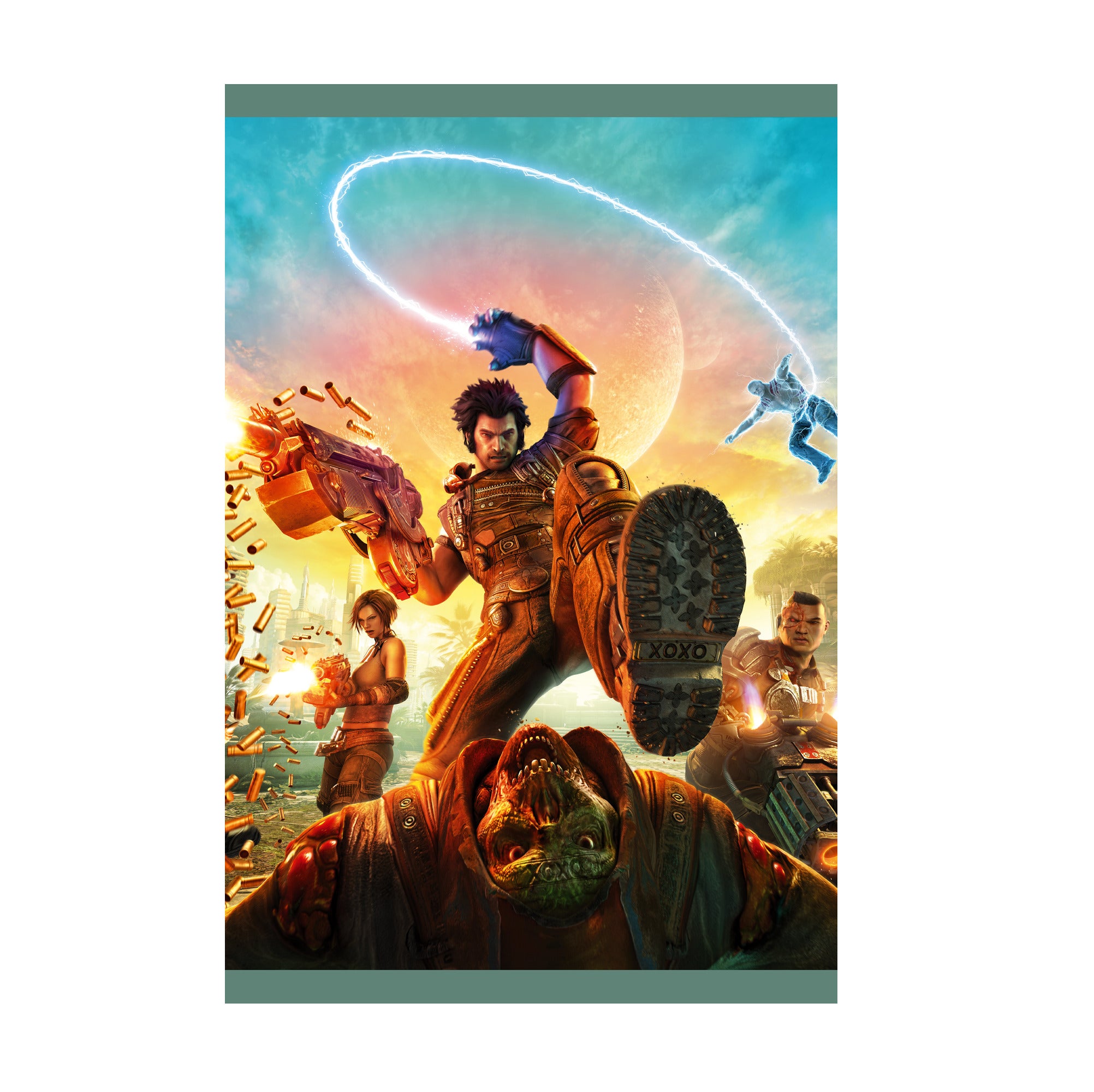 Bulletstorm cover art poster print