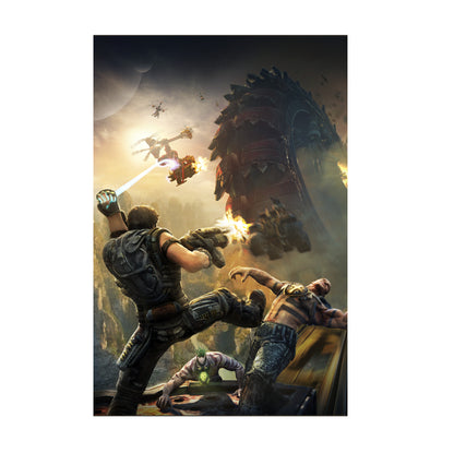 Bulletstorm key art poster print