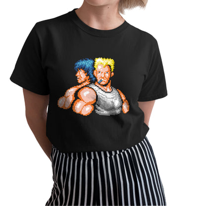 Contra Unisex T-shirt, Gamer Shirt, Gaming Gift