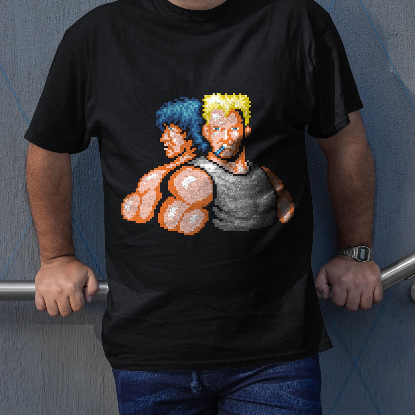 Contra Unisex T-shirt, Gamer Shirt, Gaming Gift