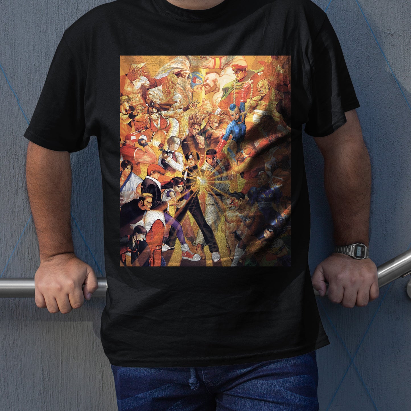 Capcom VS SNK Arcade Premium Unisex T-shirt