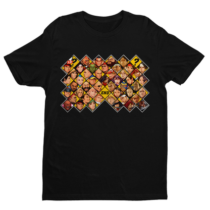 Capcom VS SNK 2 Character Select Retro Arcade Premium Unisex T-shirt