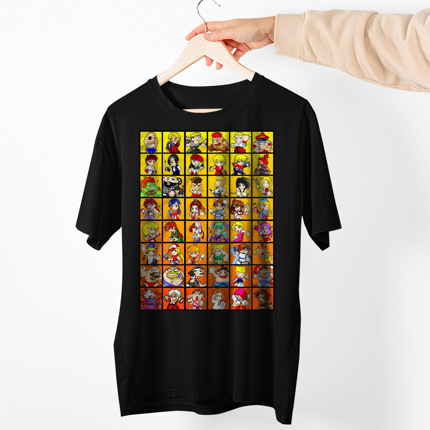 CVS2 Chibi Characters Unisex T-shirt, Gamer Shirt, Gaming Gift