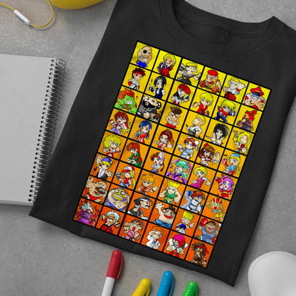 CVS2 Chibi Characters Unisex T-shirt, Gamer Shirt, Gaming Gift