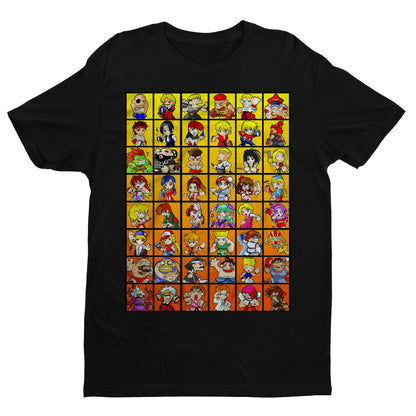 CVS2 Chibi Characters Unisex T-shirt, Gamer Shirt, Gaming Gift